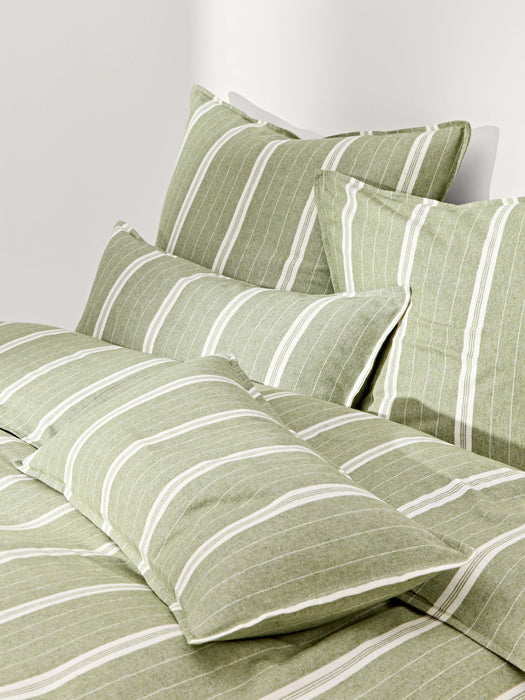 Striped Flannel Duvet Cover Belinda