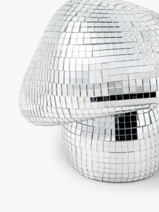 Glittering Decorative Object Disco Mushroom