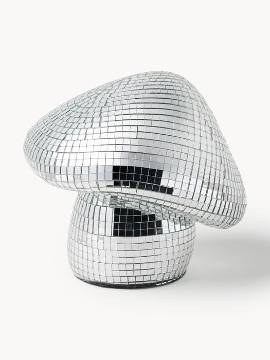 Glittering Decorative Object Disco Mushroom