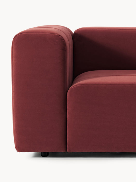 Modular Velvet Sofa Lena 2-seater