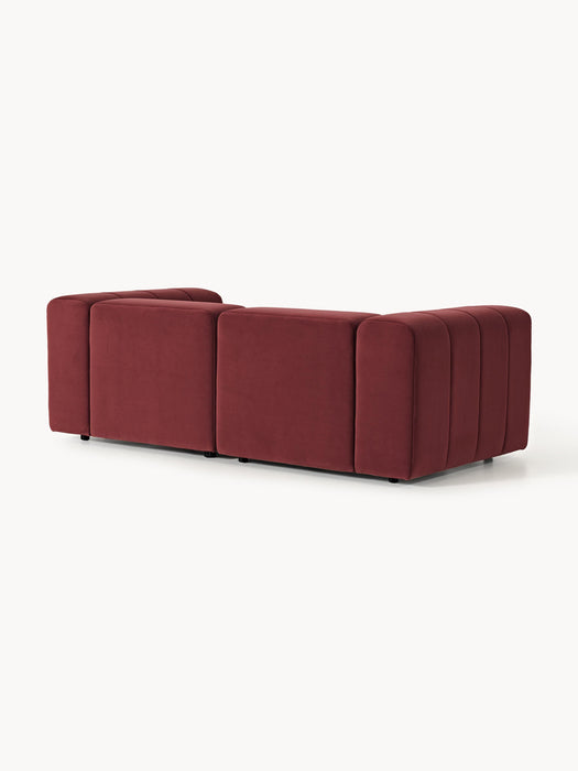 Modular Velvet Sofa Lena 2-seater