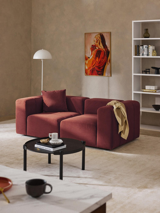 Modular Velvet Sofa Lena 2-seater