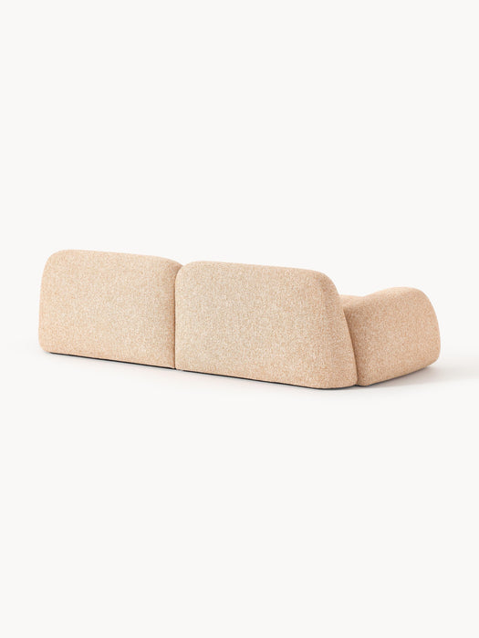 Modular Boucl Sofa Wolke 3-seater