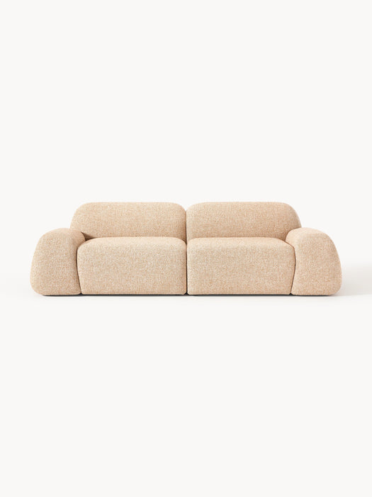 Modular Boucl Sofa Wolke 3-seater