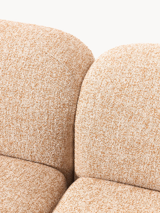 Modular Boucl Sofa Wolke 3-seater