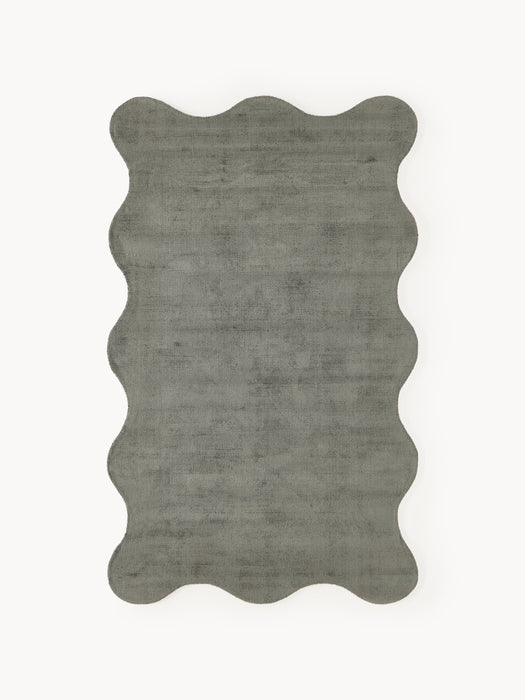 Hand-Woven Rug Wavy