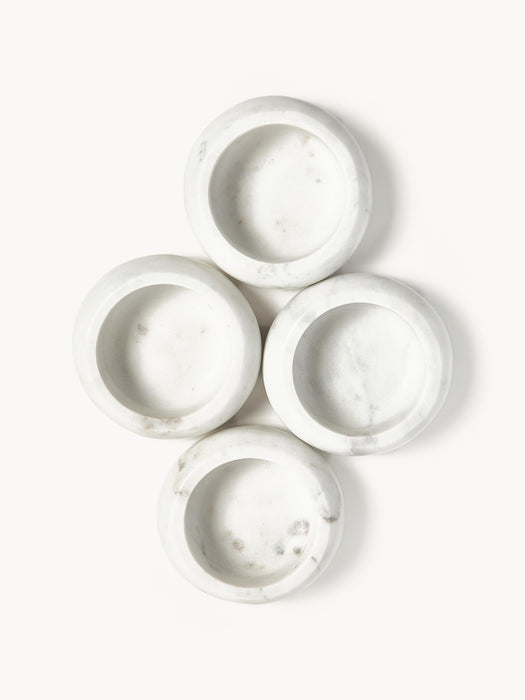 Marble Jewellery Box Meringue with Lid