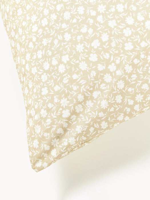 Washed Cotton Duvet Cover Nolana with A Small Floral Pattern