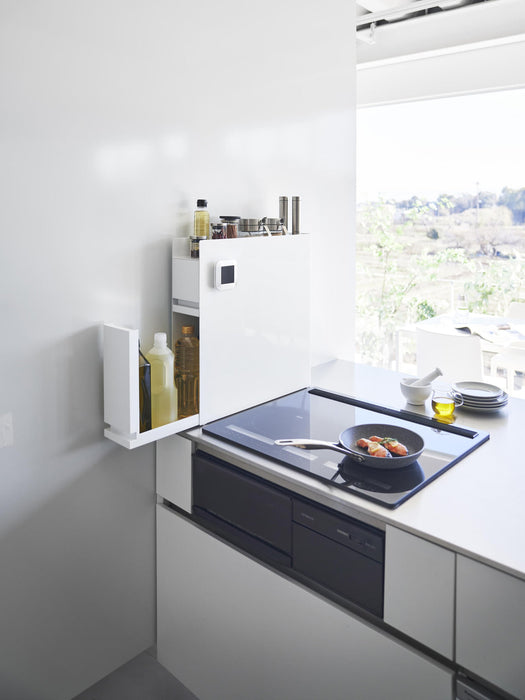 Extendable Metal Kitchen Storage Shelf Tower