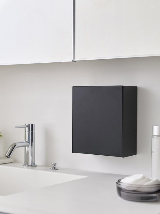 Storage Box Tower with Adhesive Hooks