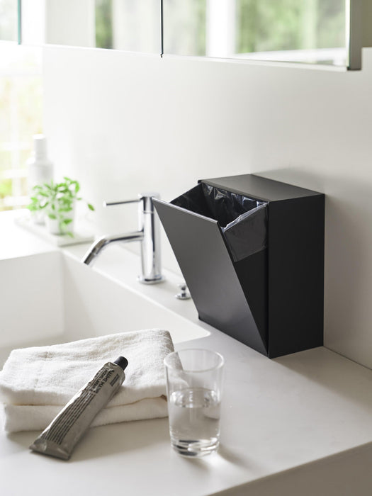 Storage Box Tower with Adhesive Hooks