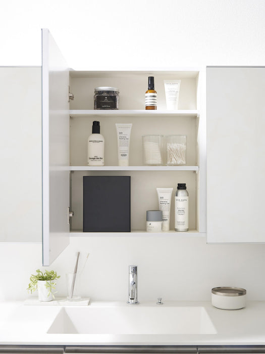 Storage Box Tower with Adhesive Hooks