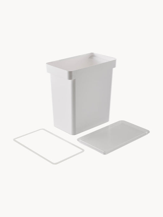 Pet Food Container Tower with Measuring Cup, Set of 2