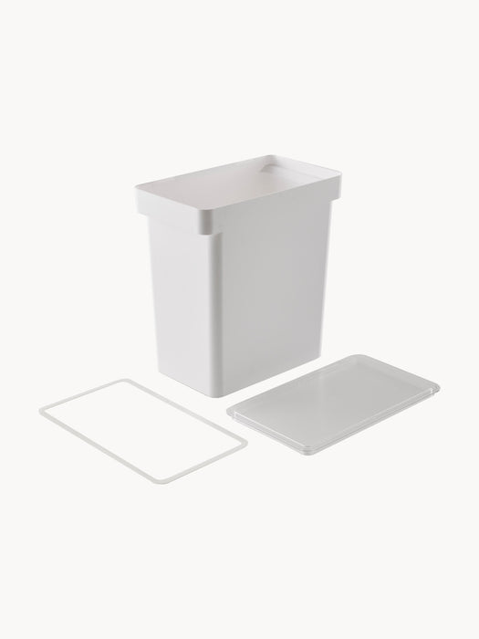 Pet Food Container Tower with Measuring Cup Set of 2