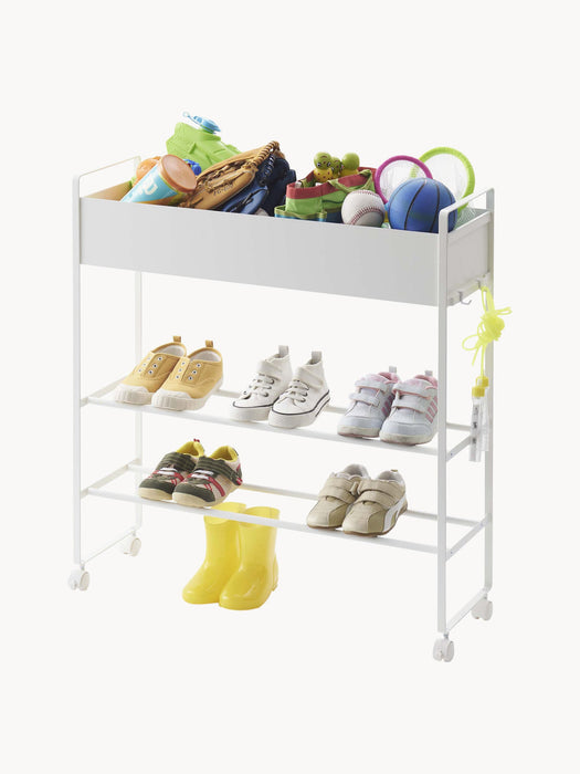 Storage Trolley Tower with Wheels