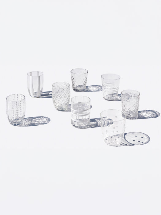 Handmade Tumblers Melting Pot Set of 6