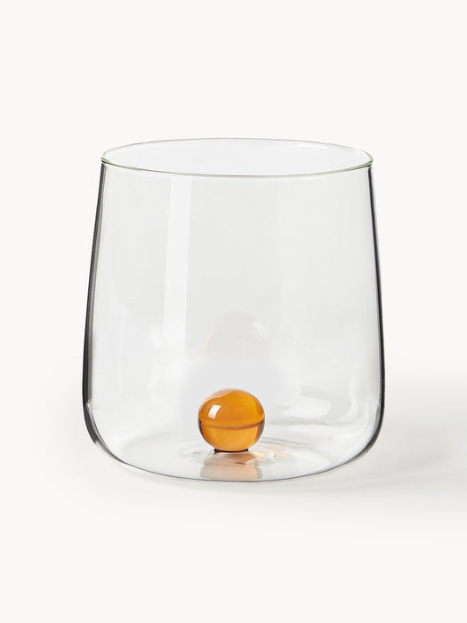 Handcrafted Borosilicate Tumblers Bilia Set of 6