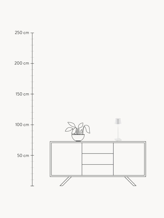 Portable LED Table Lamp Poldina Pro Micro Dimmable