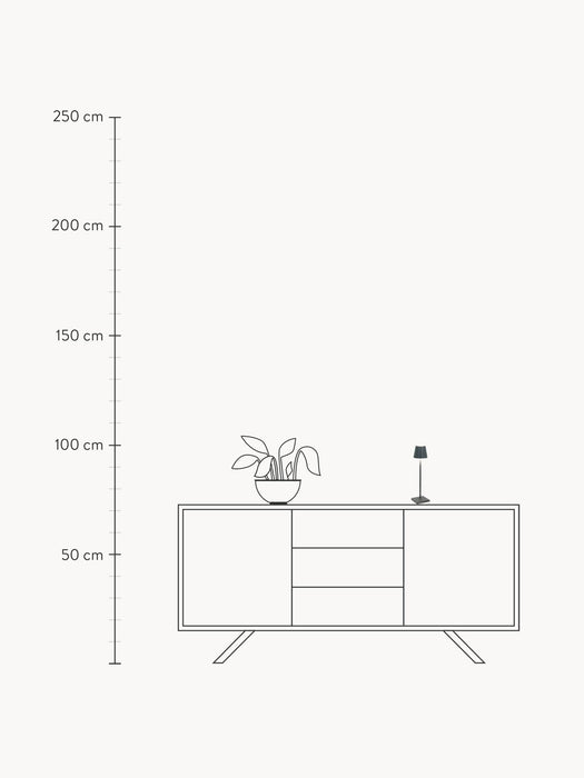 Portable LED Table Lamp Poldina Pro Dimmable
