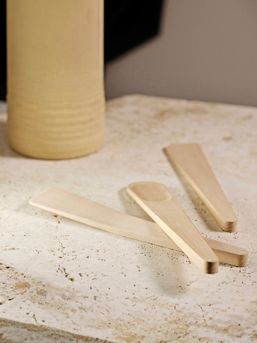 Beech Wood Spatula Singles