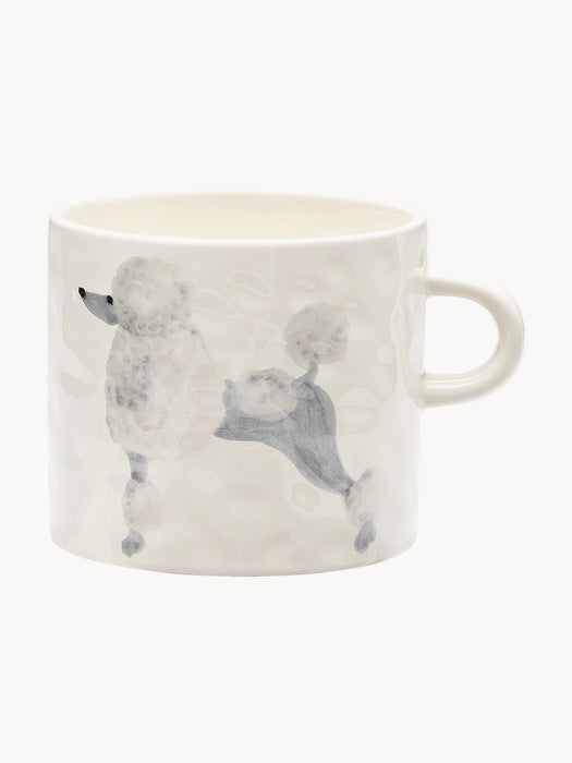 Hand-Painted Mug Poodle