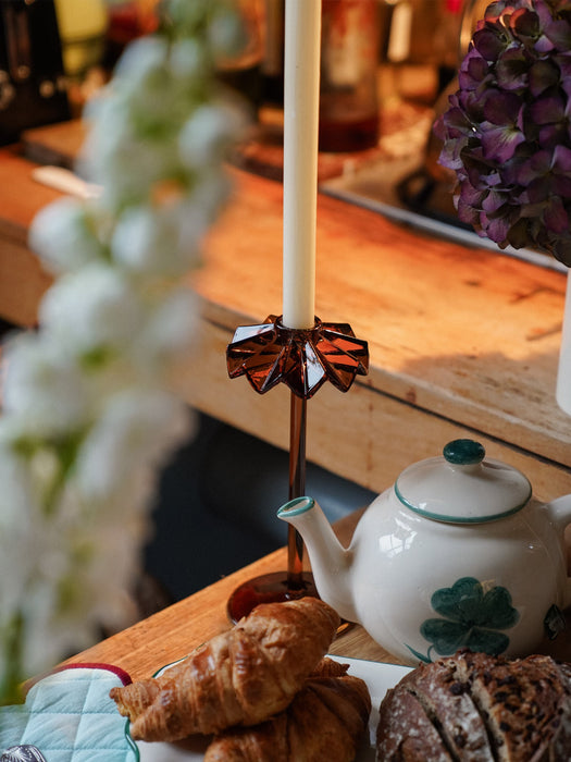Tall Candle Holder Frilly