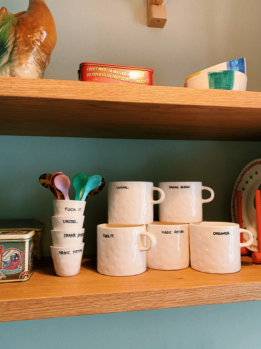 Hand-Painted Mug Fuck It