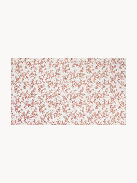 Cotton Tablecloth Whimsical Rose