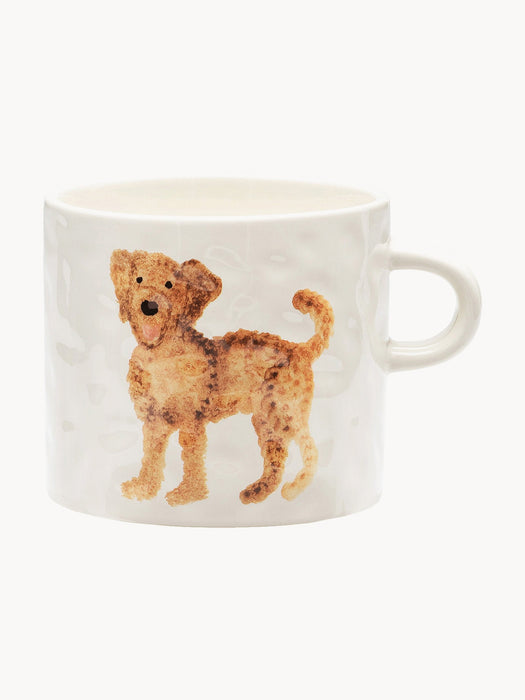 Hand-Painted Mug Labradoodle