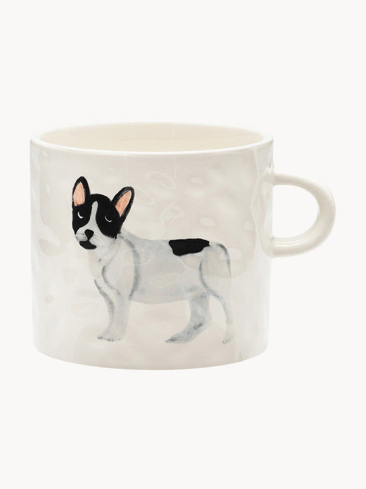 Hand-Painted Ceramic Mug French Bulldog