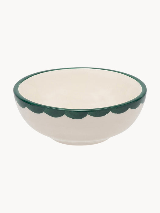 Hand-Painted Snack Bowl Trim
