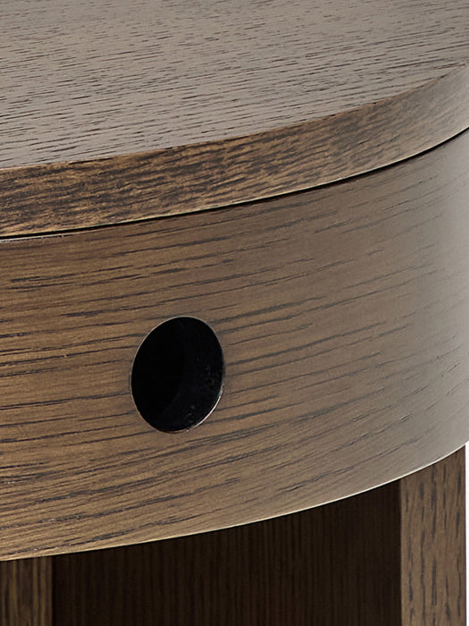 Wooden Bedside Table Paron