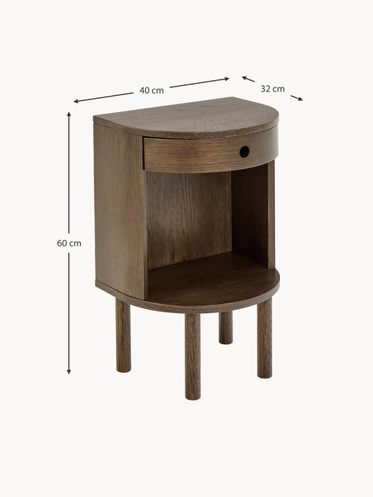 Wooden Bedside Table Paron