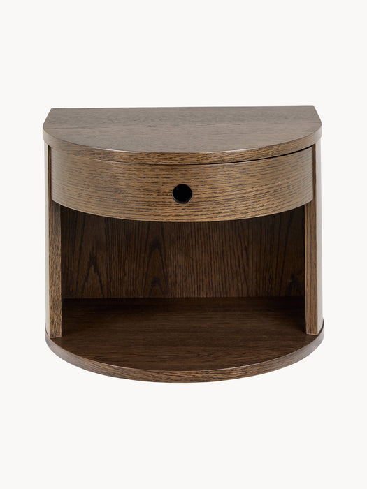Wooden Wall-Mounted Bedside Table Paron