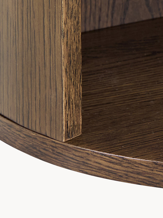 Wooden Wall-Mounted Bedside Table Paron