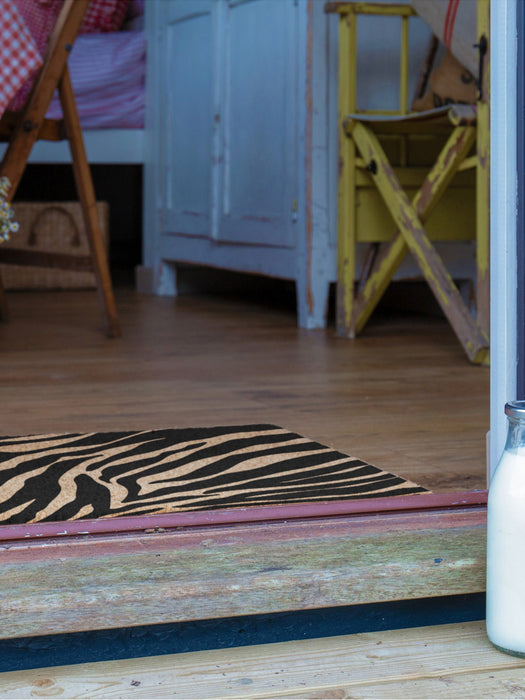 Coconut Doormat Zebra