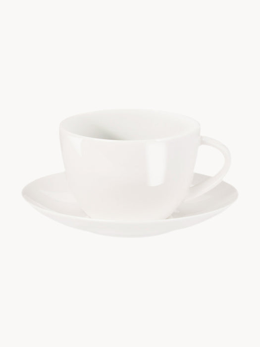 Fine Bone China Coffee Cup Patricia with Saucer