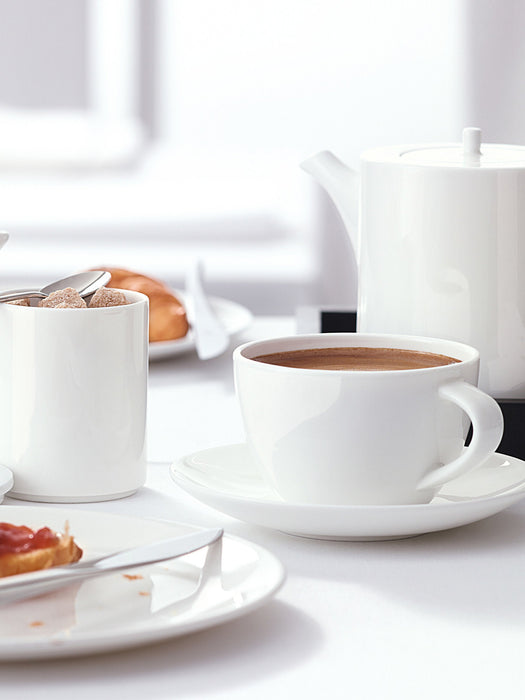 Fine Bone China Coffee Cup Patricia with Saucer
