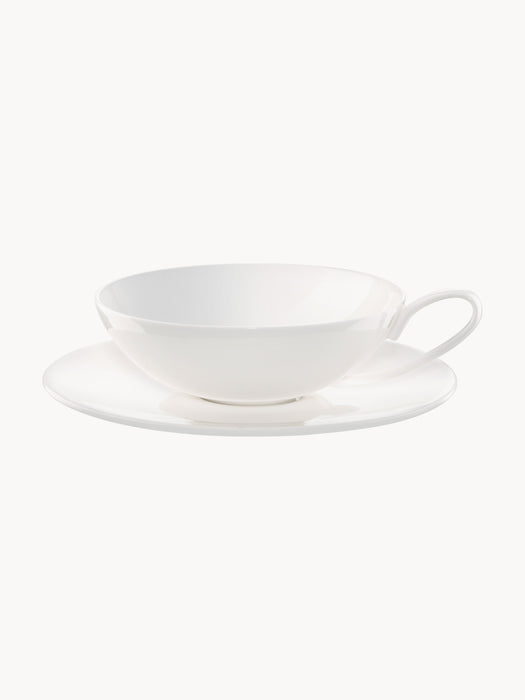 Fine Bone China Tea Cup Patricia with Saucer