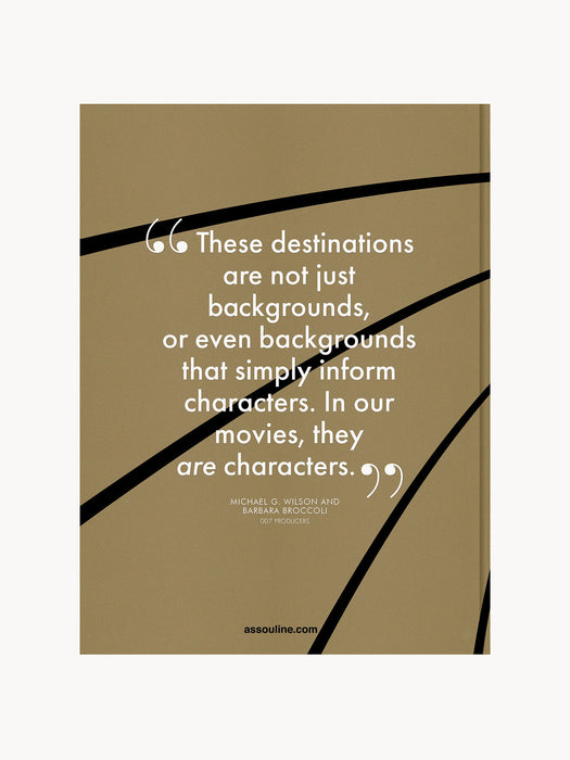 James Bond Destinations Coffee Table Book