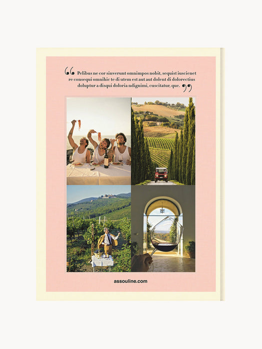 Wine & Travel Coffee Table Book: Italy