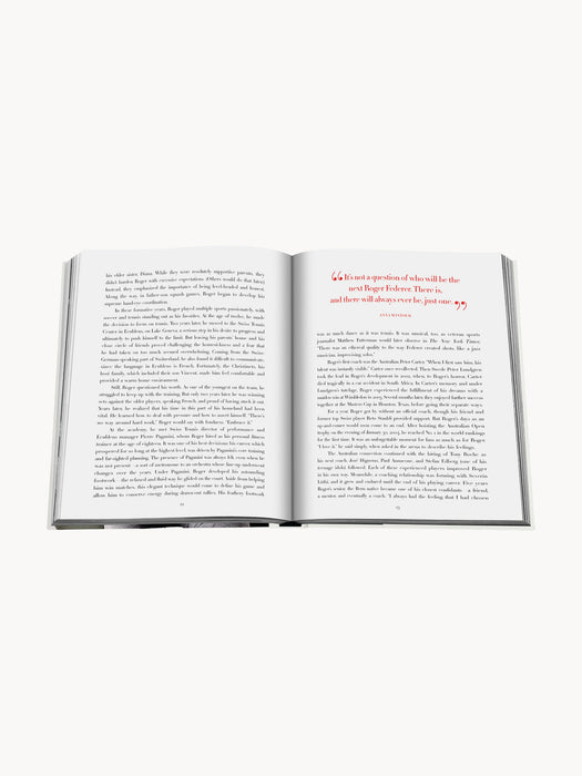 Federer Coffee Table Book