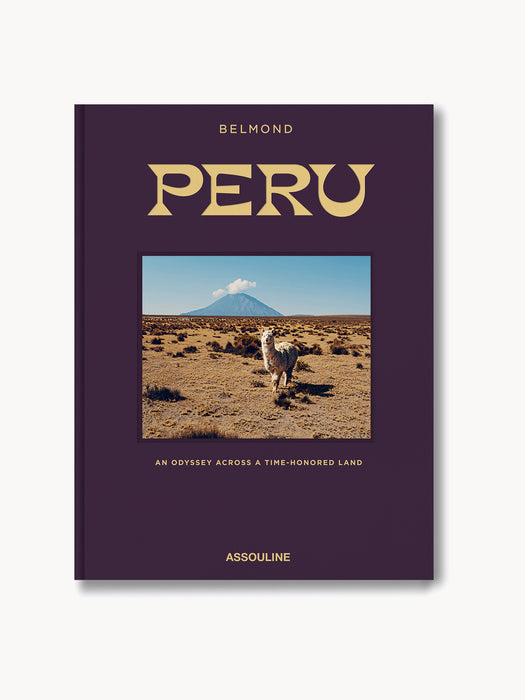 Coffee Table Book Belmond Peru
