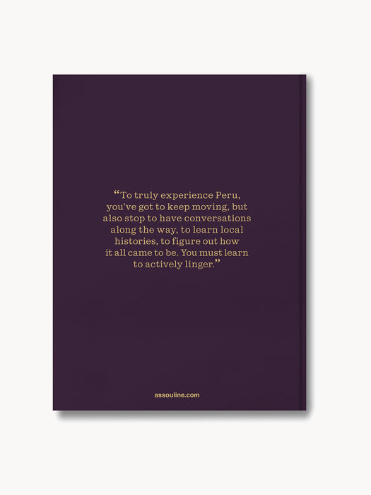 Coffee Table Book Belmond Peru
