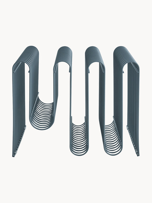 Curva Metal Magazine Rack
