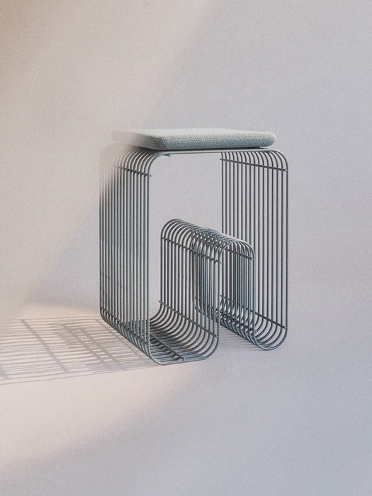 Curva Metal Stool