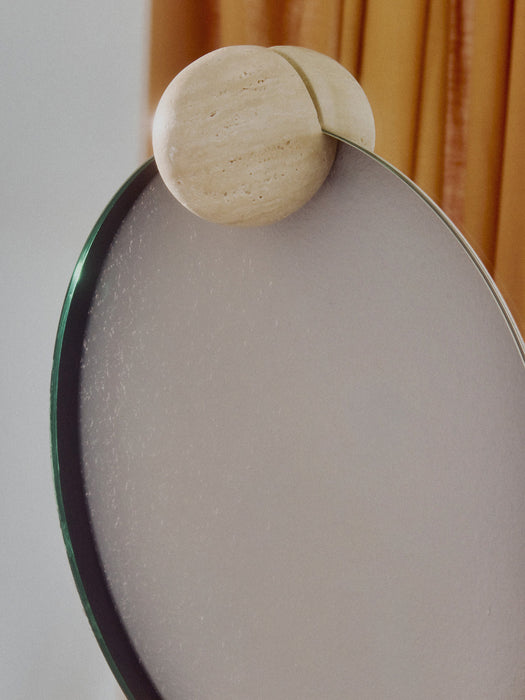 Castellum Round Wall Mirror