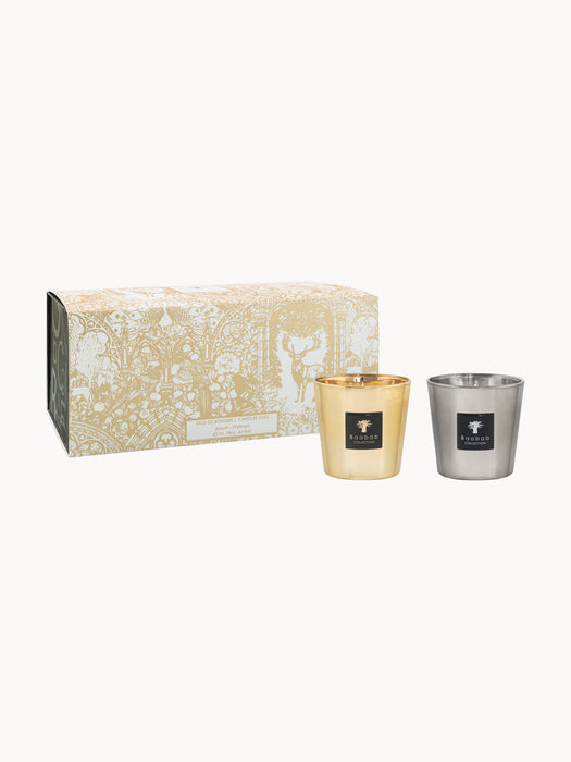Scented Candles Les Exclusives Set of 2 Amber & Jasmine
