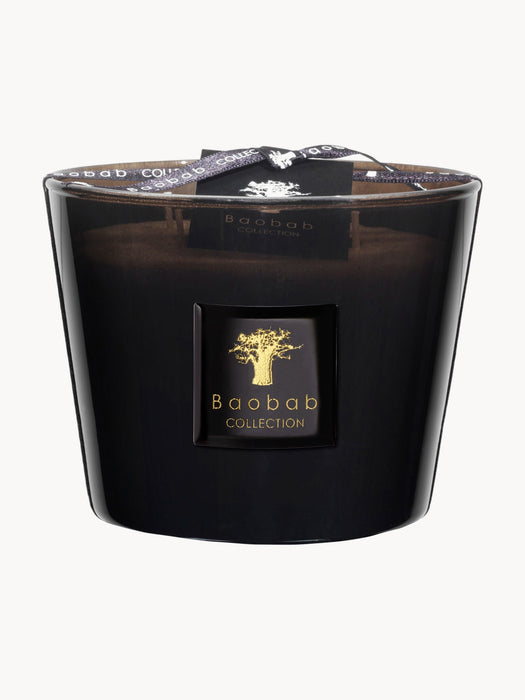 Scented Four-Wick Candle Prestigieuses Leather Sequoia Amber