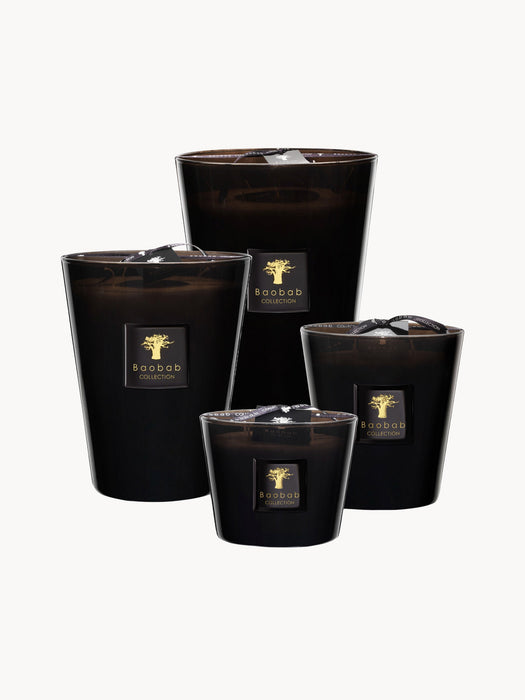 Scented Five-Wick Candle Prestigieuses Leather Sequoia Amber
